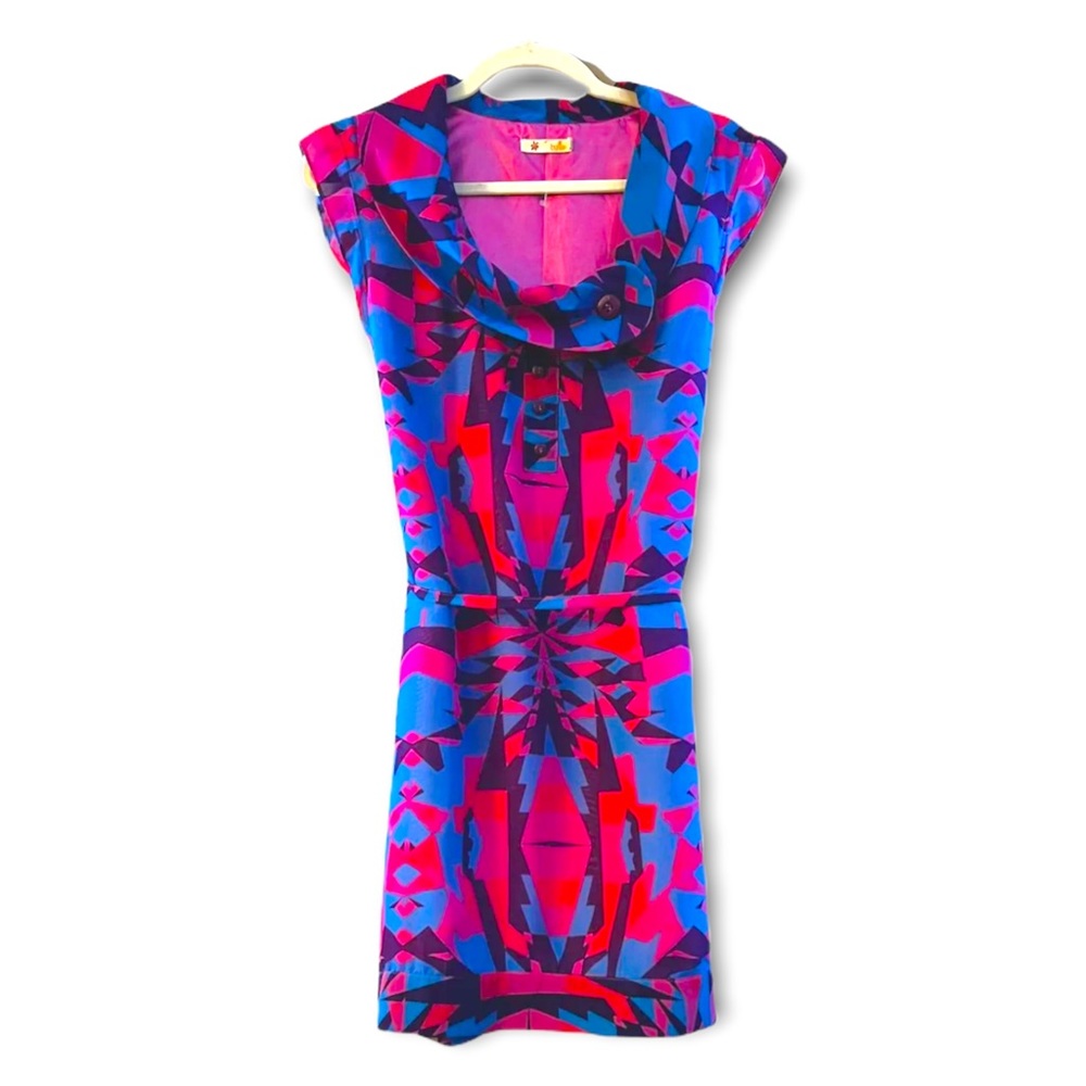 Anthropologie Mod Bell Mini Dress